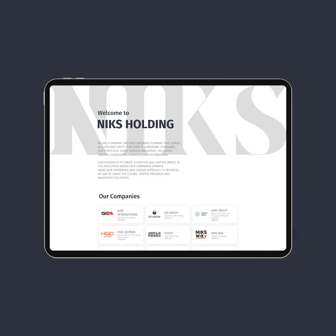 NIKSHOLDING.COM